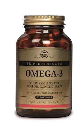 SOLGAR OMEGA3 TRIPLE STRENGTH 50 SOFTGEL